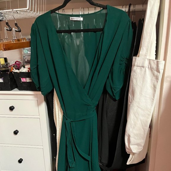 Reformation Dresses & Skirts - *LIKE NEW* Reformation Monica Wrap Dress